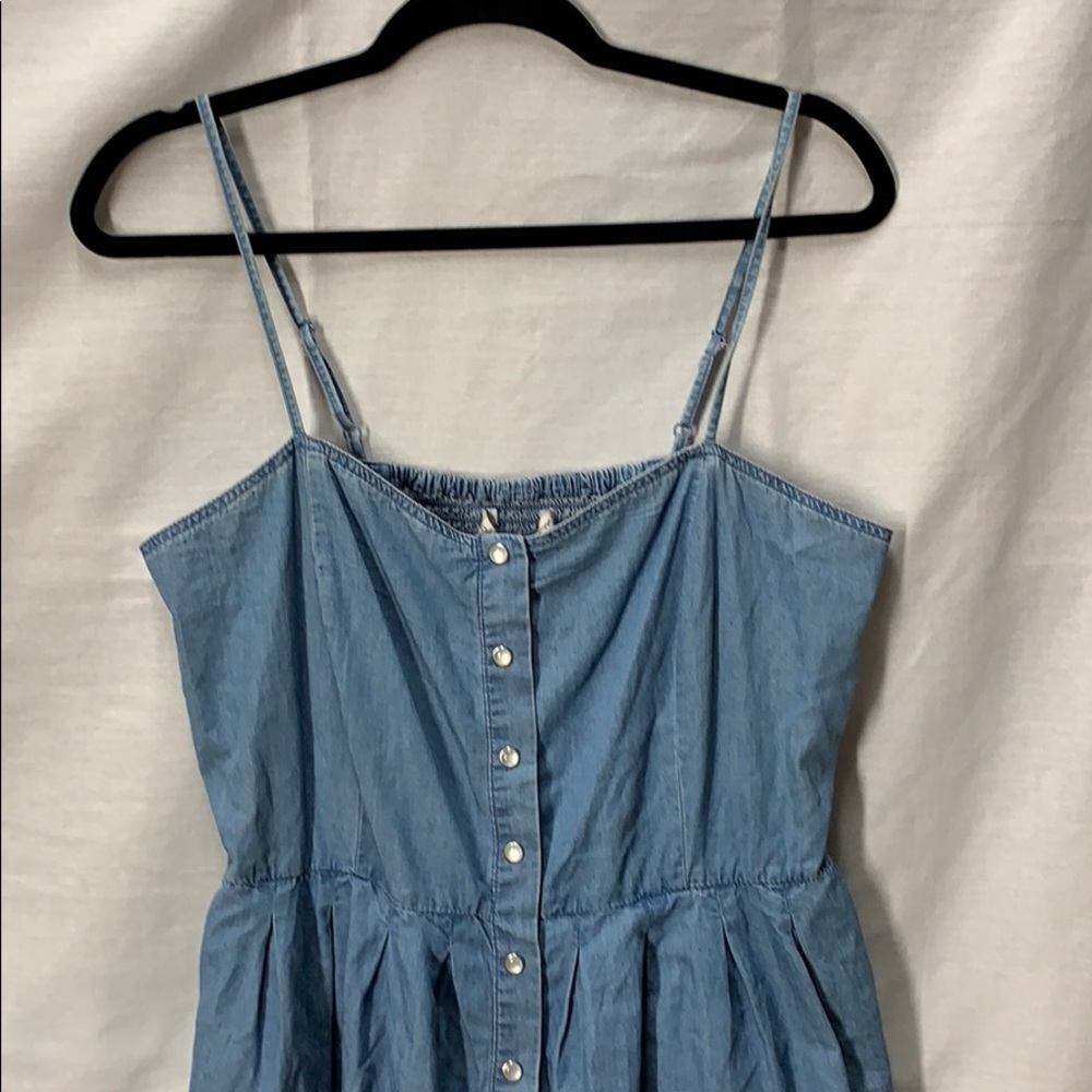 American Rag CIF Jean Romper - Picture 2 of 8